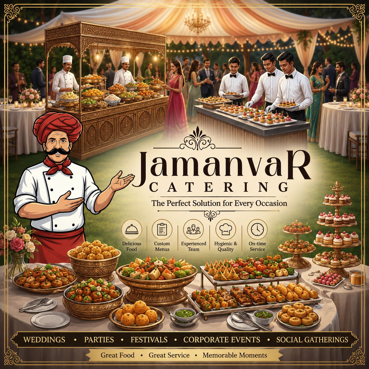 About JamanvaR Catering